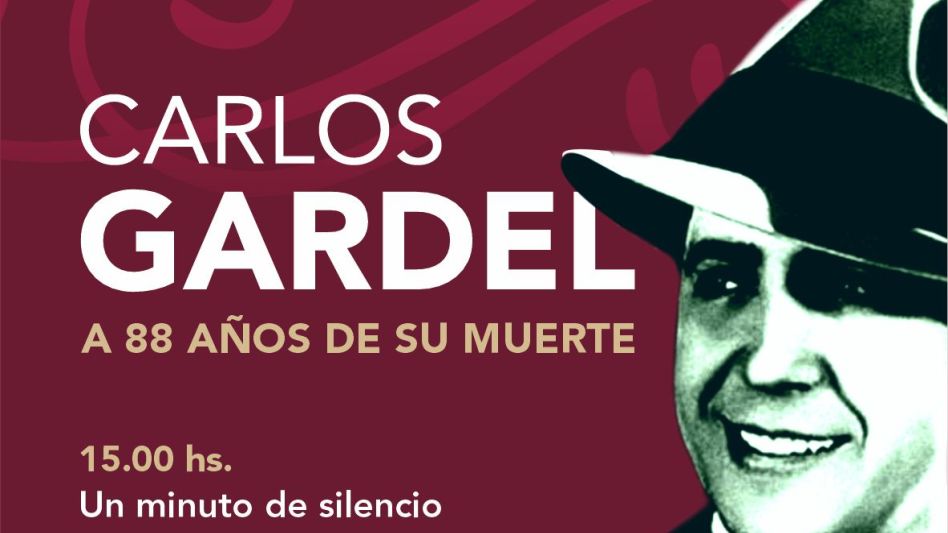 Carlos Gardel, conmemoración por el aniversario de su muerte