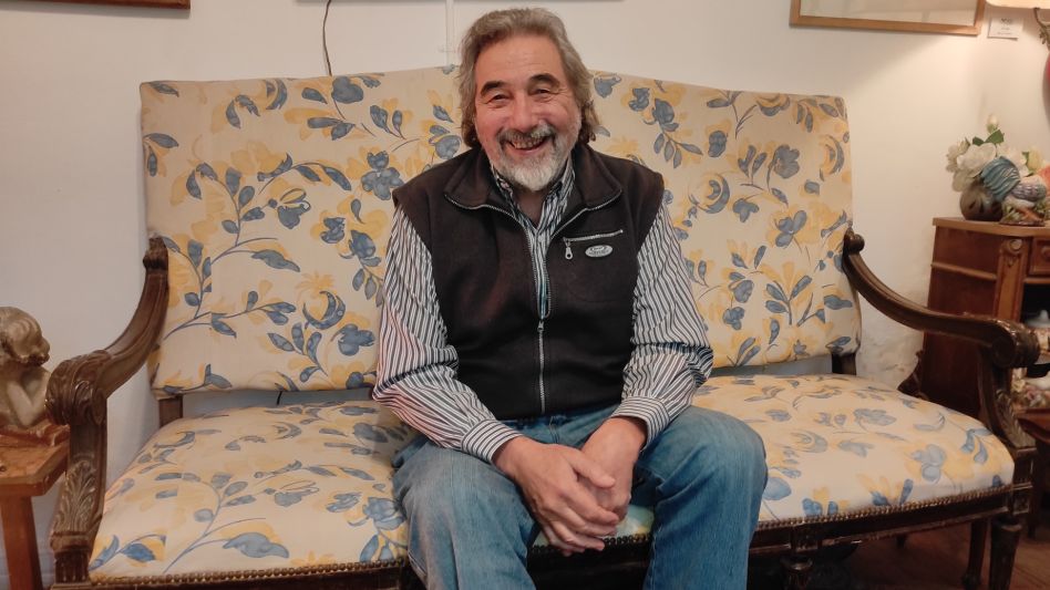El escritor y periodista Héctor Celano, dialogó con EL TIEMPO, ayer en el Museo Comunitario. LAURA MÉNDEZ