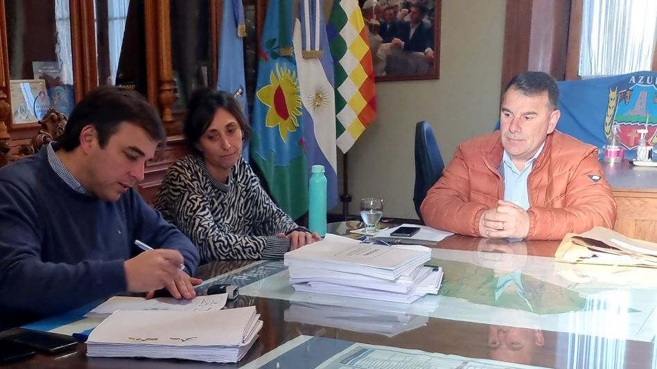 Apertura de sobres para la finalización de obra en el Hospital Pintos
