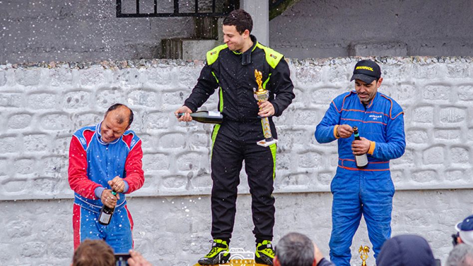 Stracquadaini resultó ser el gran dominador y triunfador de la Promo del Centro. Grierson y Staengel, completaron el podio en el 2° y 3° lugar. Foto: gentileza Bandera a Cuadros.