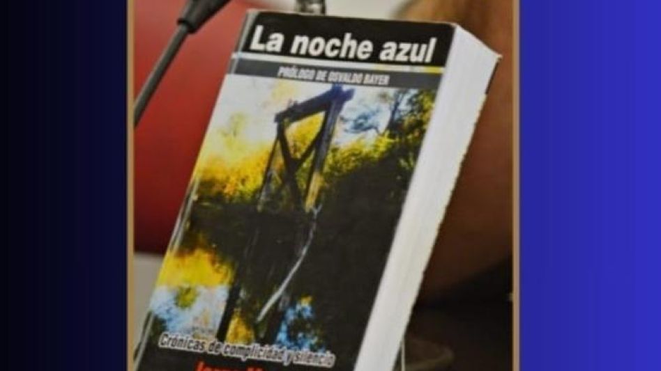 La noche azul. Crónicas de complicidad y silencio, será donado a establecimientos educativos de Azul. 