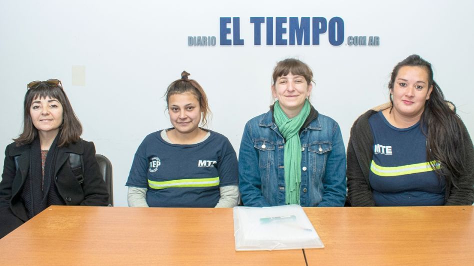 Vanessa Etcheverry, Sofía Escudero, Pamela Gioyosa y Desiré Blando. NACHO CORREA  