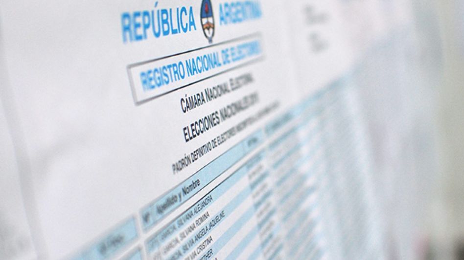 Dónde voto: consultá el padrón definitivo para las elecciones 2023