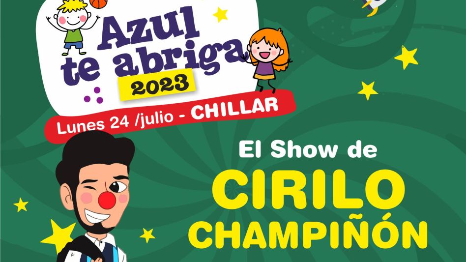 Retiro de entradas para el "Azul te abriga" 2023
