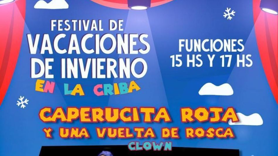 El espacio cultural organiza anualmente Festival de vacaciones de invierno en La Criba. 