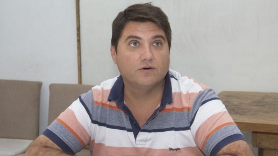 Eduardo Bercovich, secretario General de ATE Azul. NACHO CORREA