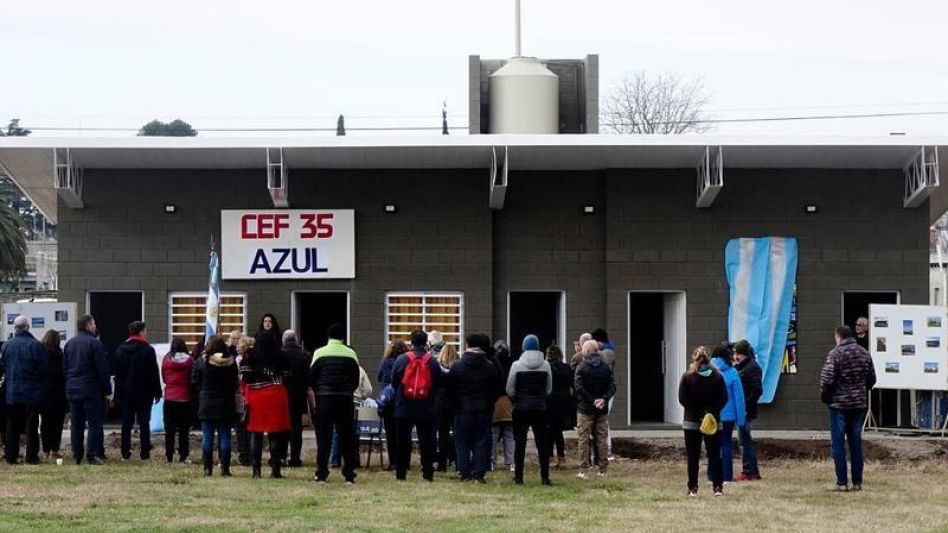 Se inauguró la primera etapa de obras del CEF 35