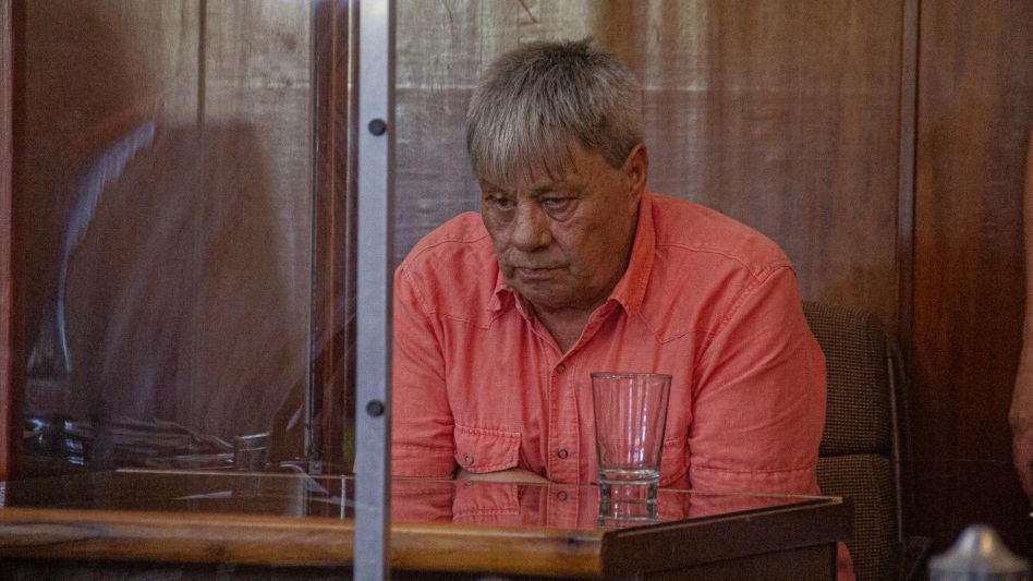 El autor de este siniestro de tránsito sigue preso en la Unidad 7 de Azul. La imagen corresponde a diciembre pasado, cuando fue condenado que Casación confirmó en todos sus términos. 