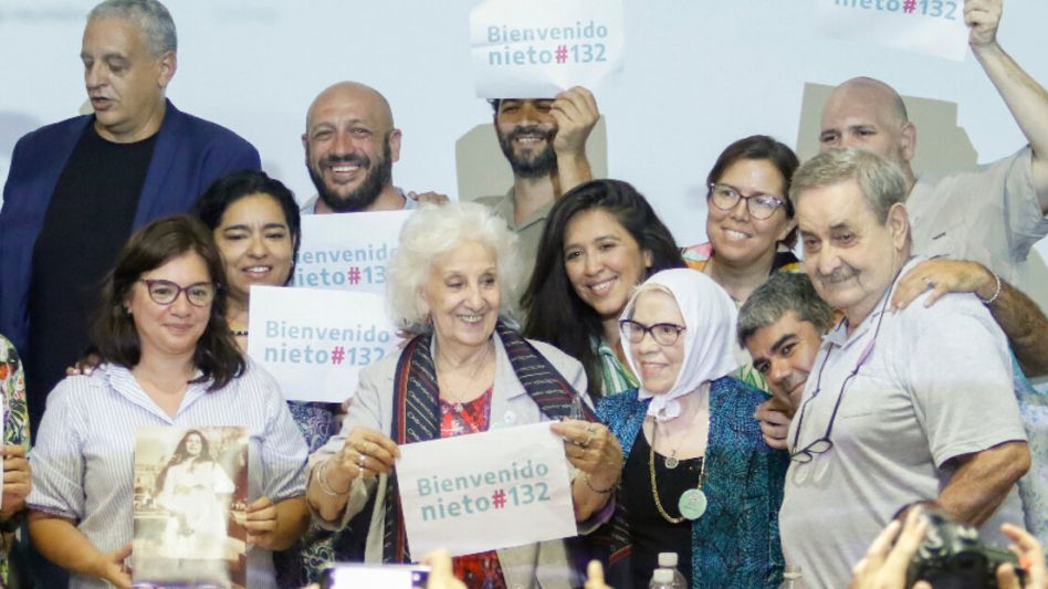 Abuelas de Plaza de Mayo anunció la restitución de la identidad del nieto 133