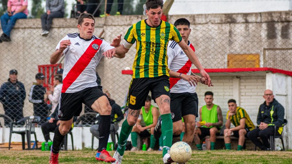 Piazza le ganó a River por 3 a 0 en un cotejo que controló de principio a fin. Foto: Nicolás Murcia.