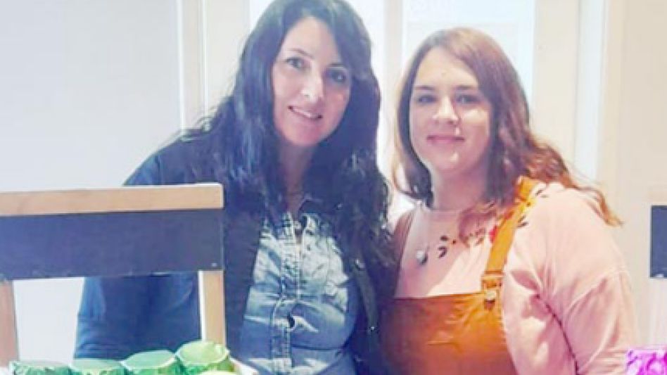 Silvana Riarte y Joana Rodríguez de alfajores Alta Pinta Azul participarán del Mundial del Alfajor el 19, 20 y 21 de agosto a la Sociedad Rural de Buenos Aires.
