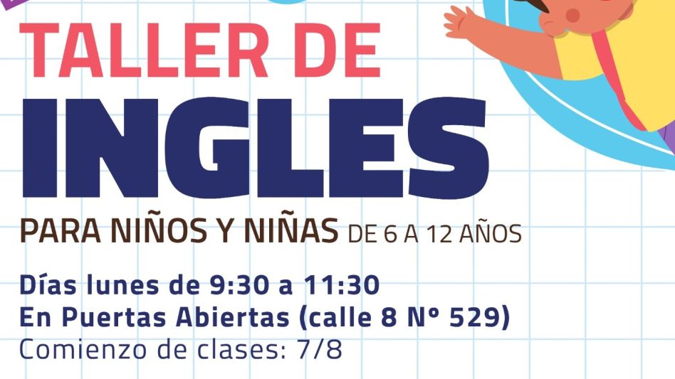 Taller de inglés en Puertas Abiertas