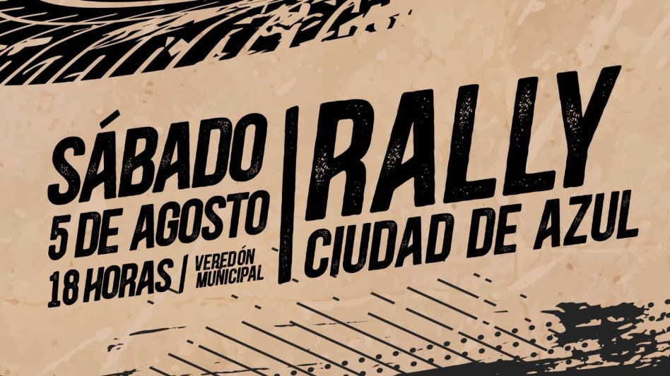 Espectáculos musicales en la previa del Rally Ciudad de Azul