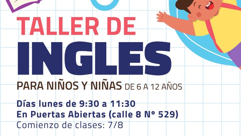 Taller de inglés en Puertas Abiertas