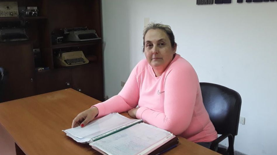 La presidenta de la comisión vecinal del barrio Villa Mitre, Nancy Núñez.