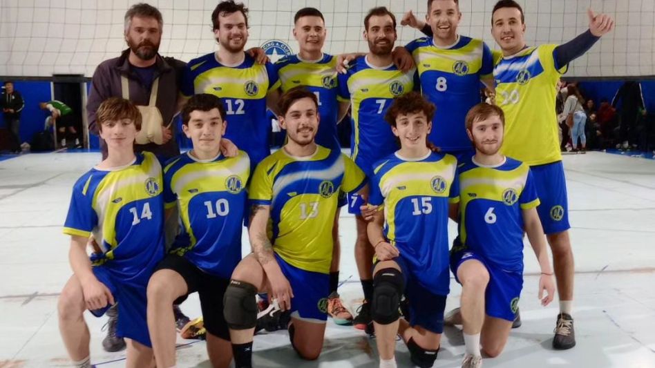 Azul Voley y Bolívar finalistas del torneo de primera masculina. La definición del clásico regional será el 3 de septiembre. Foto: gentileza AOV.