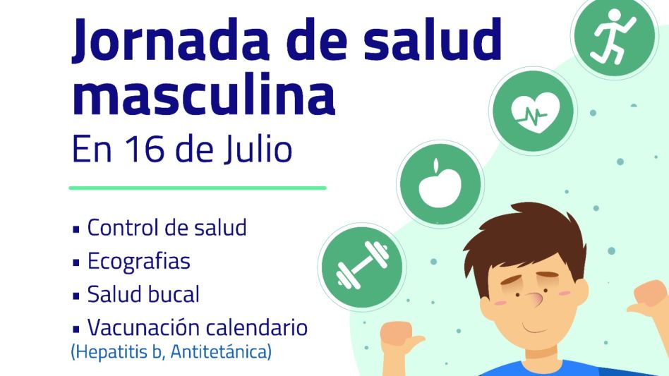 Jornada de salud masculina en 16 de Julio