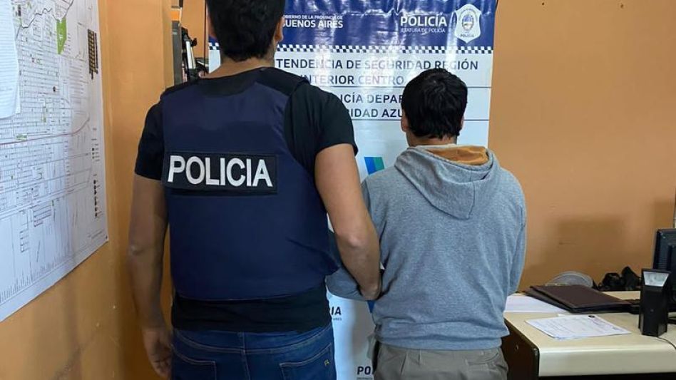 No bien fuera detenido, Leandro Exequiel Talamonti permaneció en la Seccional Primera local de Policía. Actualmente está preso en la Unidad 7, la cárcel de varones del SPB con asiento en Azul.