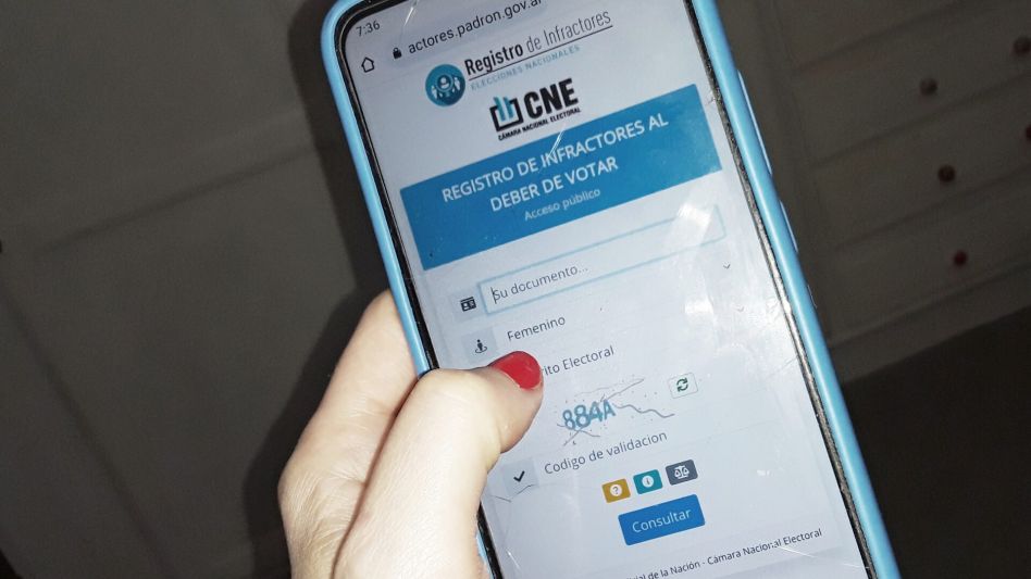 Quienes no votaron pueden realizar el trámite online para no quedar registrados como "infractores"
