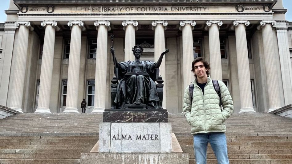 Máximo Librandi: de Azul a  la Universidad de Columbia