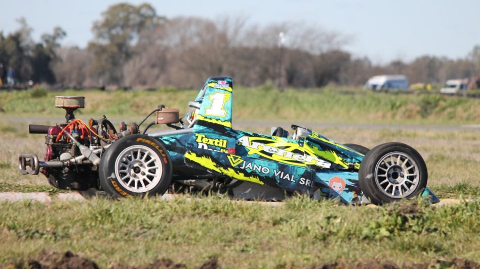 Luis Bossi ganó la primera final de la Fórmula Azul. Foto: gentileza JLD.