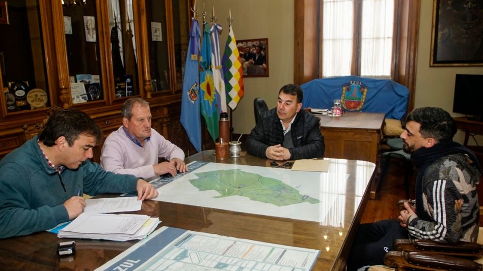 En el despacho oficial se concretó días atrás la apertura de sobres de la mencionada licitación pública. PRENSA MUNICIPAL