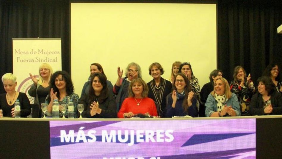 Integrantes de la Mesa de Mujeres Fuerza Sindical de la República Argentina participarán de las jornadas en Azul el jueves próximo, bajo el lema Construcción de futuro en unidad.