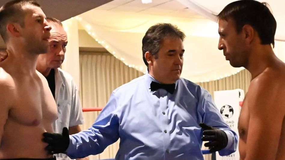 Sus hijos Ariel y Pablo Oliveto (imagen derecha) también fueron boxeadores. 