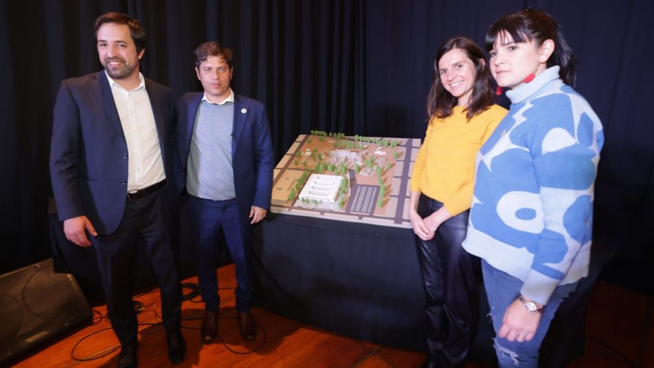 Kicillof anunció la creación de tres hospitales en la costa: "Necesitamos ladrillos, no motosierra"