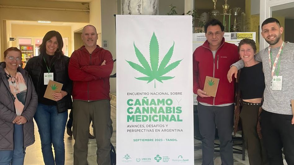 El primer Encuentro Nacional sobre Cañamo y Cannabis Medicinal que se concretó en Tandil contó con la presencia de integrantes de la Mesa de Cannabis local. PRENSA/CONCEJO DELIBERANTE