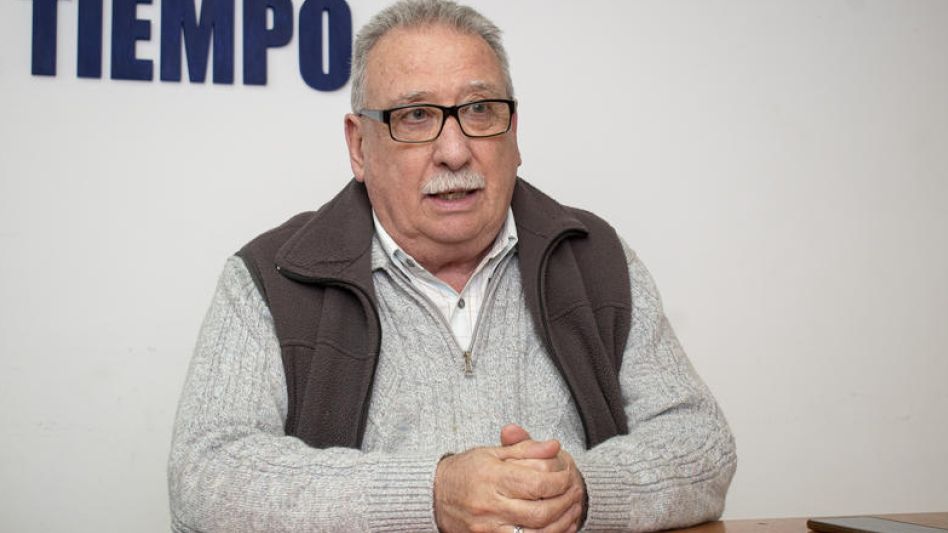 El contador Horacio Aguilar, delegado presente de la sede Azul del Consejo Profesional de Ciencias Económicas de la Provincia de Buenos Aires.
