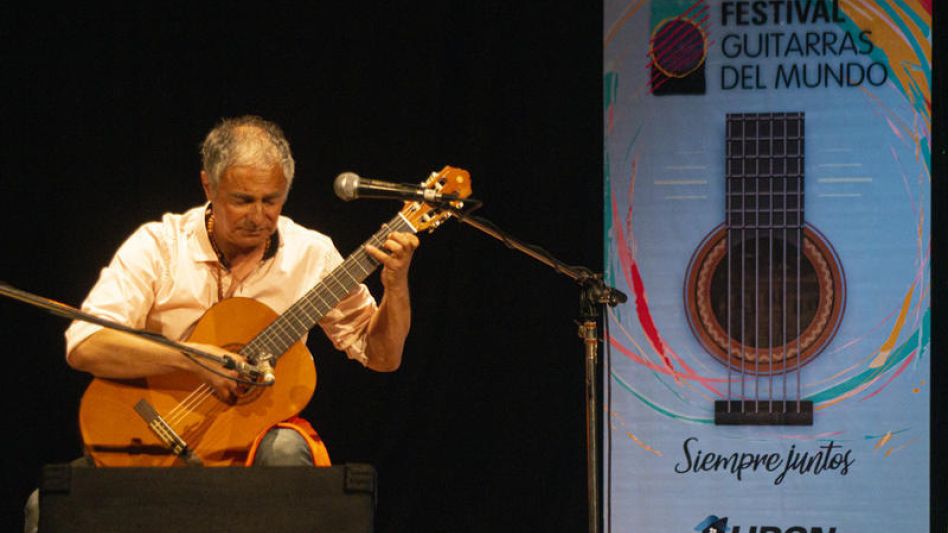 Tata Gederlini estará mañana en el marco de XXIX Festival Internacional Guitarras del Mundo en Azul.  ARCHIVO NACHO CORREA 
