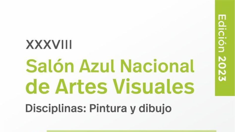 Inscripción para una   edición más del Salón Azul   Nacional de Artes Plásticas