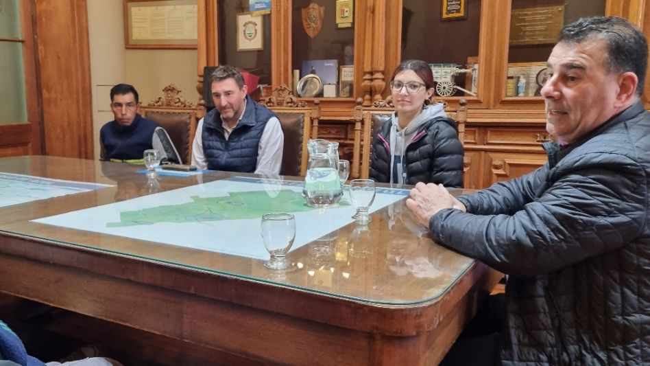 Reunión de trabajo con integrantes de la Federación Argentina de Cartoneros, Carreros y Recicladores