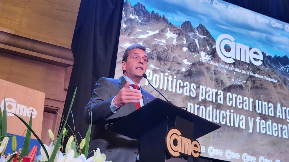 Massa anunció incentivos a las exportaciones de pymes