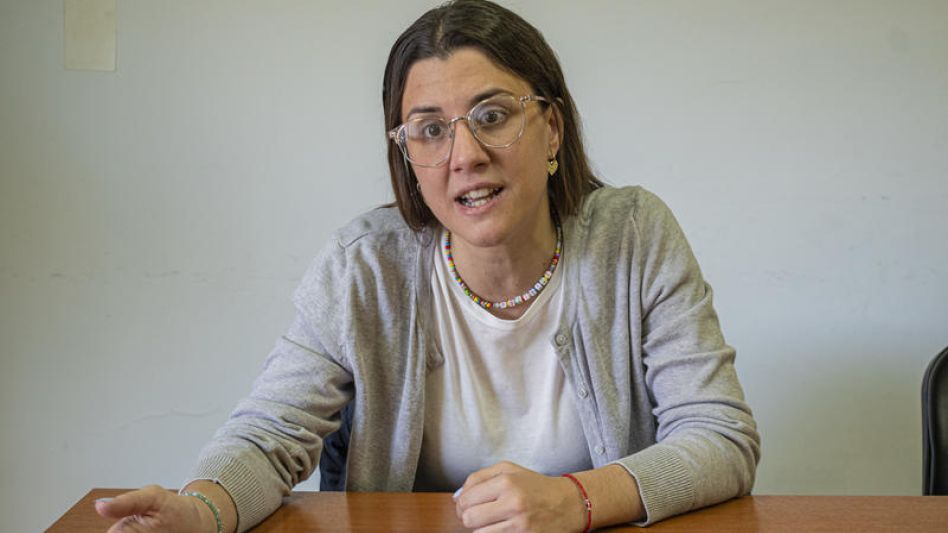 La candidata a concejal en primer lugar de la lista de Juntos por el Cambio en esta ciudad, Consuelo Burgos. NICOLAS MURCIA