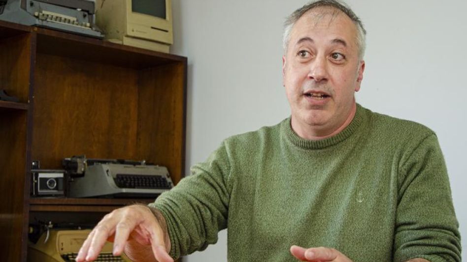 Leandro Ferraro, candidato a consejero escolar de UXP. NACHO CORREA