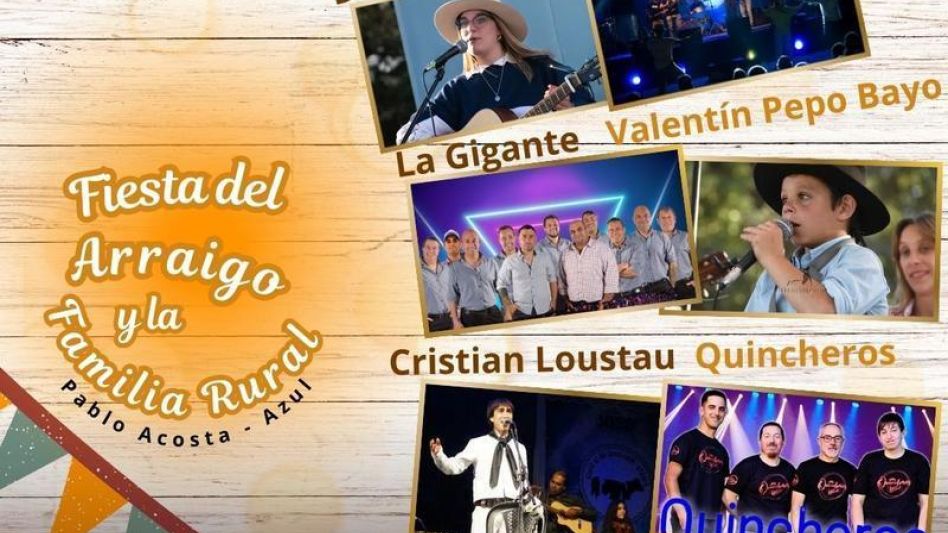 Fiesta del arraigo de la familia rural 