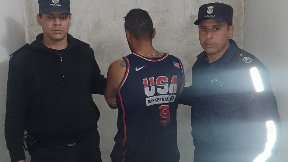 El acusado de este hecho será indagado hoy domingo por la tarde. FOTO: SUBCOMISARÍA CHILLAR/PBA