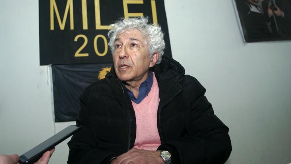 Luis Kletnicki, candidato a intendente de Azul por La Libertad Avanza (LLA).  HÉCTOR GARCÍA
