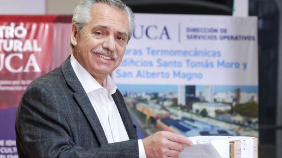 Alberto Fernández: "Hemos hecho todo para que este proceso se desarrolle en paz"