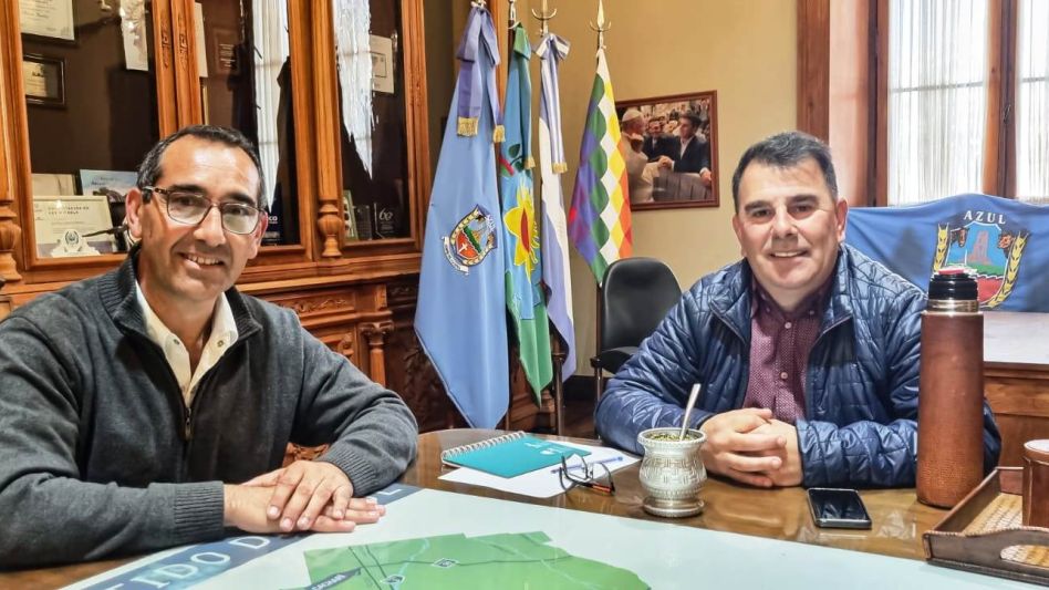 Bertellys recibió a Nelson Sombra