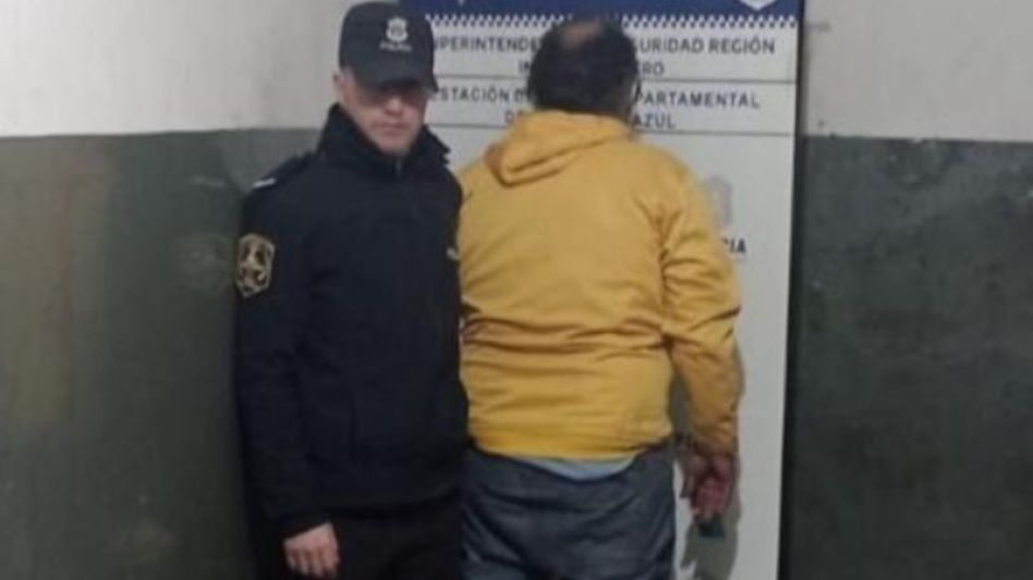 El imputado por este incendio intencional tiene 68 años. Había sido previsto que fuera indagado hoy en los tribunales de Azul.  SECCIONAL PRIMERA AZUL/PBA