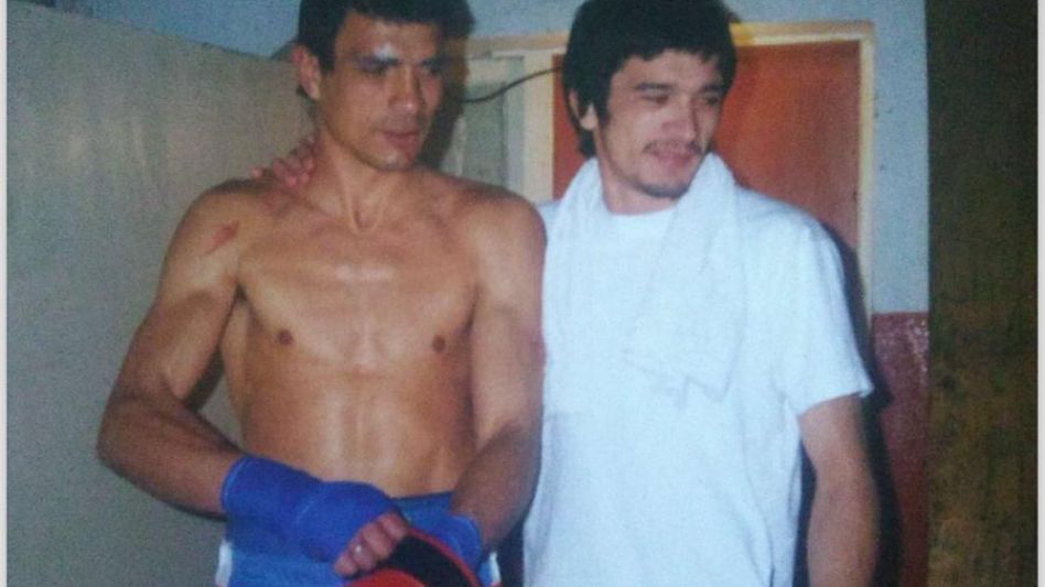 Juan Ocanto y el Laucha Alvarado. 