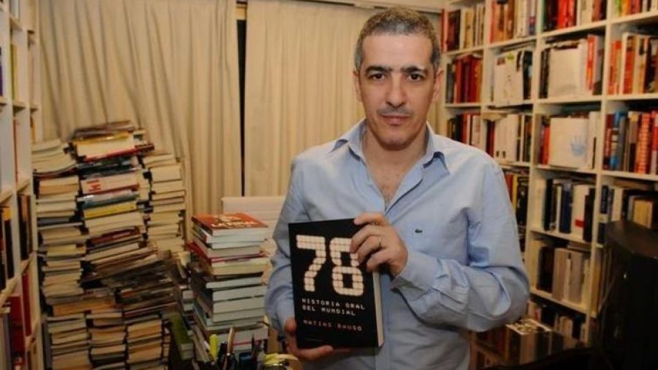 Matías Bauso, autor de 78: Historia oral del mundial, entre otras obras.