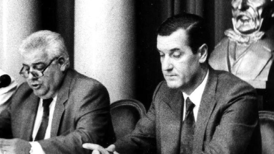 Entre ellos a los ya fallecidos Rodolfo Prat y Eduardo Silvetti, ambos en esta foto.