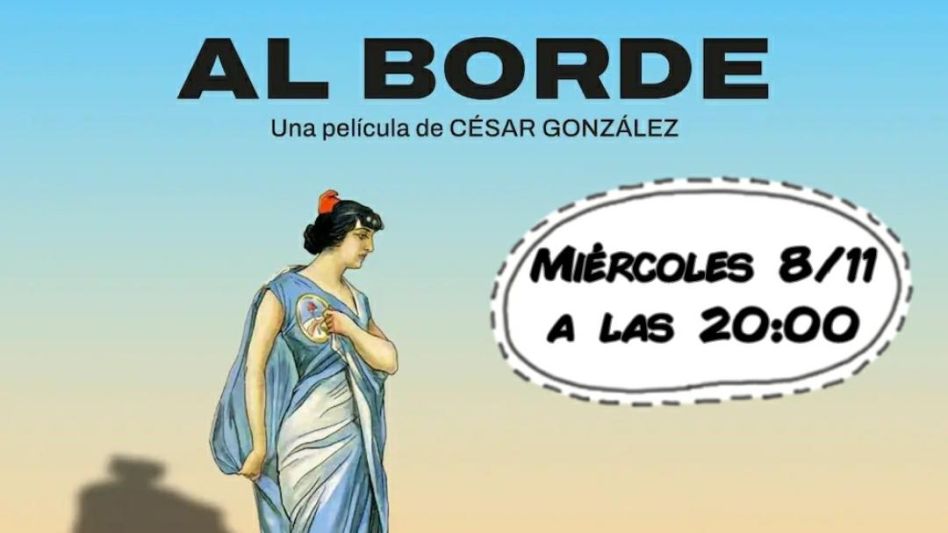 Estreno de la película "Al borde" de Cesar González en el Bachillerato Popular "Norita Cortiñas"