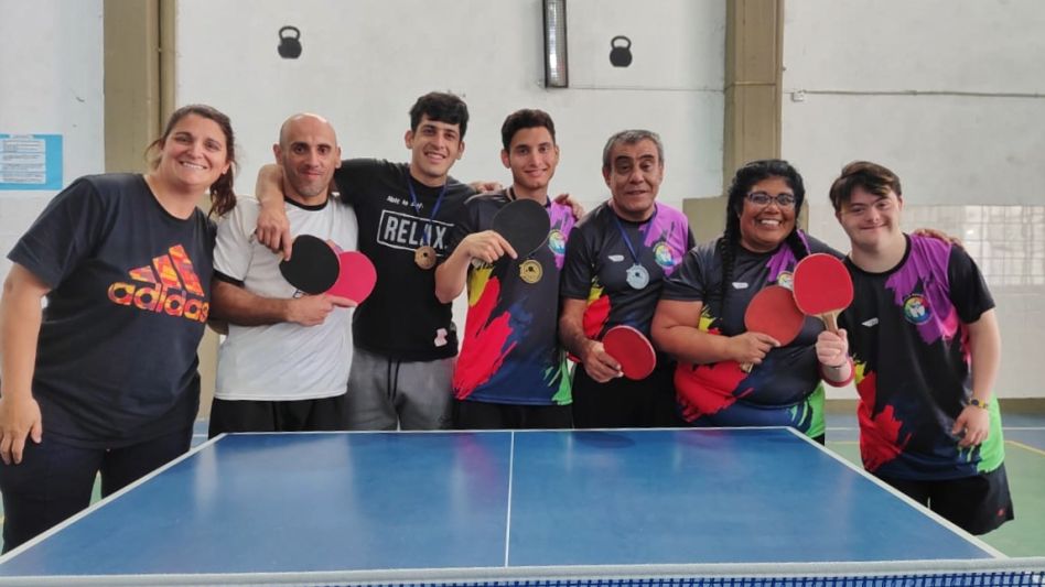 Tenis de Mesa: La Escuela de Paradeporte participó del torneo cervantino
