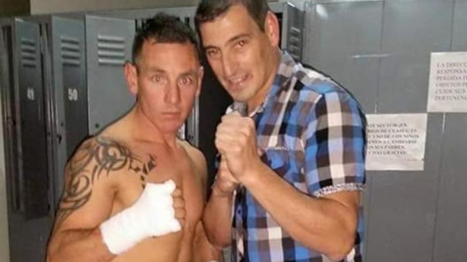 Ángel Alberto Panario, otros de los boxeadores de Azul que a puro esfuerzo pudo llegar a combatir en las grandes ligas.