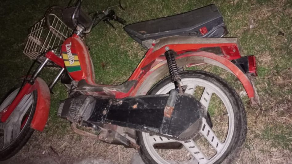 Lo arrestaron por el intento de hurto de un ciclomotor